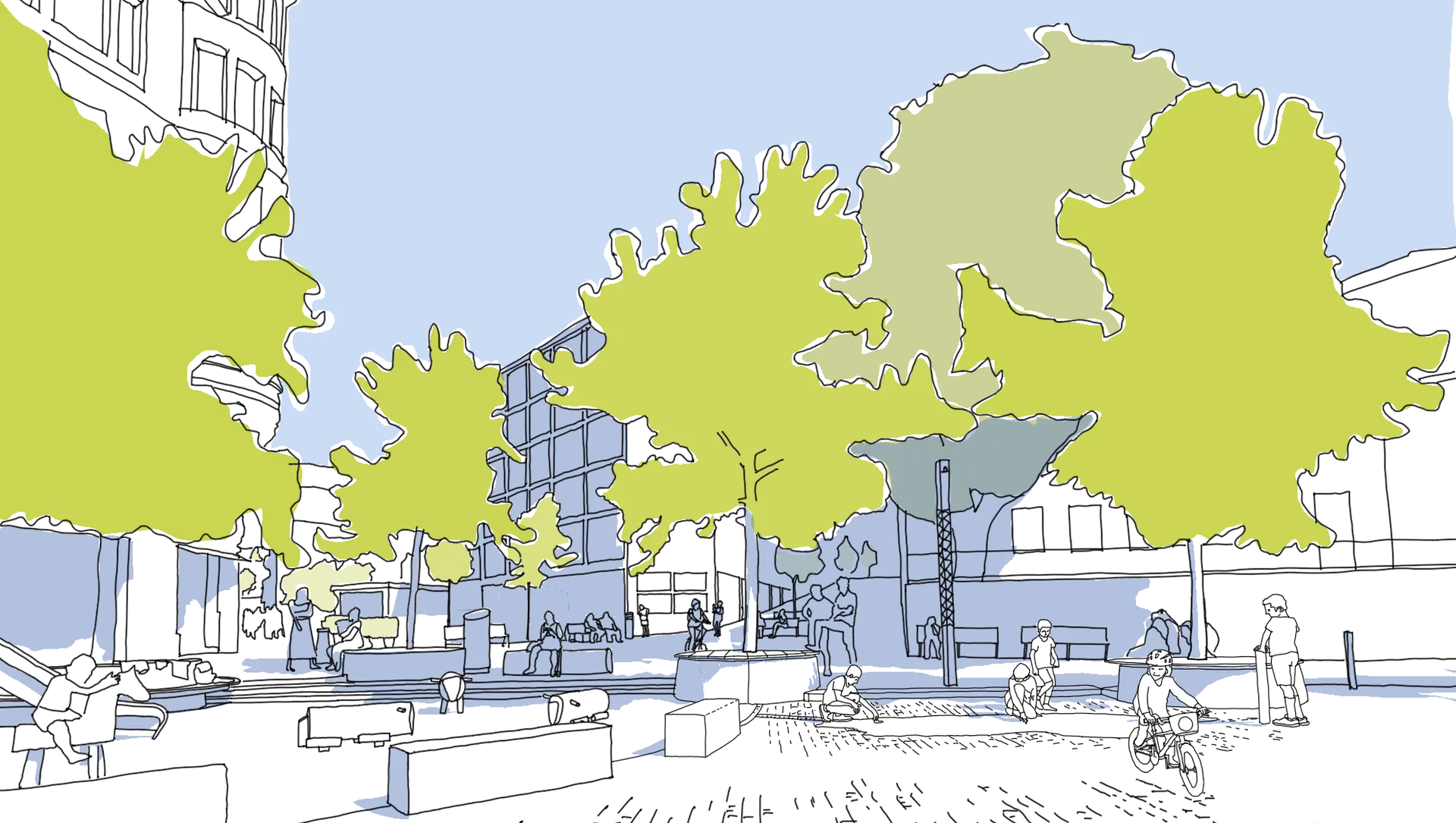 Analyse des usages et méthodes qualitatives Enquêtes de terrain Observations in situ et diagnostics d’usages illustrés par croquis et photographies Analyse des pratiques, des parcours et des temporalités