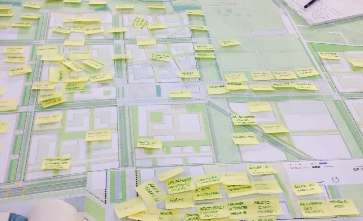 Méthodes participatives & accompagnement Ateliers participatifs et démarches de co-création Animation de séances de travail et formations, Appui à la communication, à la médiation et à l’appropriation des projets.